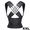  Állítható tartásjavító Fekete XXL