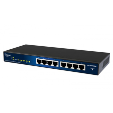 Allnet 112533 Vezérelt L2 Gigabit Ethernet (10/100/1000) Fekete hub és switch