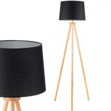 Álló asztali lámpa E27 állvány lámpaernyővel fekete, állítható magasságú Clara Lumiled világítás