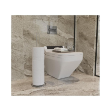  Álló WC papír tartó króm színű 38X15X4,3 cm SB077 fürdőszoba kiegészítő