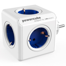 Allocacoc PowerCube Original hálózati elosztó fehér-kék (1100BL/DEORPC) villanyszerelés