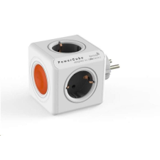Allocacoc PowerCube Original Remote SINGLE fehér-narancs (1511/EUORRM) villanyszerelés