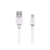 Allocacoc USB-A --> Micro USB kábel fehér (10452WT/USBMBC)