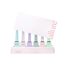 Allure Macaron prémium gél lakk kollekció 6x10ml lakk zselé