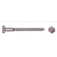 Állványcsavar Horganyzott 100Db/Cs 6*30 Mm barkácsolás, csiszolás, rögzítés