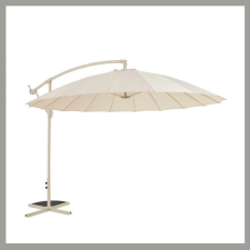  Állványos függesztett napernyő – krémszínű, 3 méteres 426800 kerti bútor
