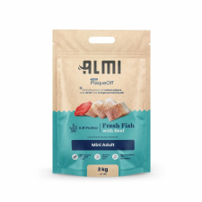 Almi Mini Adult granulátum tengeri algával, 3 kg kutyaeledel