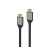 Alogic ULHD02-SGR HDMI - HDMI kábel 2m - Fekete
