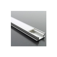  ALP-009 Aluminium profil csempébe, burkolatba, ezüst, opál burával világítás
