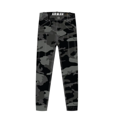 Alpha Industries AIRMAN PANT - black camo férfi nadrág