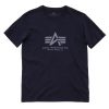 Alpha Industries Basic T - replica blue
