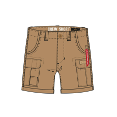Alpha Industries CREW SHORT - khaki