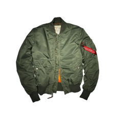 Alpha Industries MA-1 VF 59  Long - sage green férfi kabát, dzseki