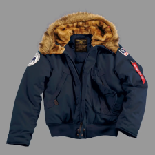 Alpha Industries Polar Jacket SV - replica blue férfi kabát, dzseki