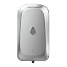 Alpha Rozsdamentes acél automata folyékony szappan adagoló, matt utántölthető 1000 ml adagoló