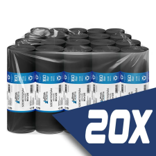Alpha Szemeteszsák fekete 80x120 30mikron 160L 10db/tekercs (20 tekercs) tisztító- és takarítószer, higiénia