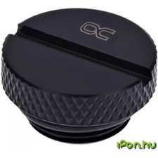 AlphaCool 17198 HF screw-in seal plug G1/4 - sötét fekete hűtés