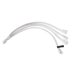 AlphaCool 18729 4-Pin - 4x 4-Pin PWM Y-Splitter (Fehér) - 30cm hűtés