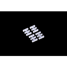  Alphacool Eiskamm X4 - 3 mm átlátszó kábelfésű  - 4 db /24742/ modding