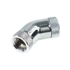  Alphacool HF Szögadapter 45 ° - G1 / 4 forgatható - 2x belső menet - Króm /17053/