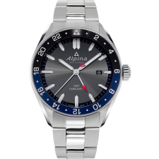 Alpina AL-247GB4E6B Alpiner GMT Mens Watch 42mm 10ATM, karóra