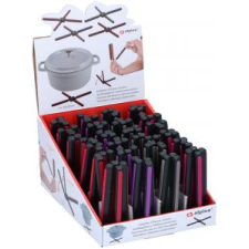  Alpina Edényalátét összehajtható 22*22*1 cm vegyes szín szilikon 871125247527 konyhai eszköz