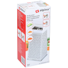 Alpina * Reszelő 4 oldalú 10,5x8,5x24,5cm ALPINA konyhai eszköz
