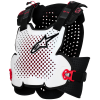 Alpinestars A-4 Plasma mellkasprotektor fekete-piros-fehér