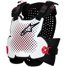 Alpinestars A-4 Plasma mellkasprotektor fekete-piros-fehér protektor