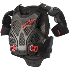 Alpinestars A-6 testprotektor fekete-antracit-piros protektor