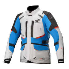 Alpinestars Alpinestar Andes Drystar Honda motoros kabát szürke-fekete-kék-piros motoros kabát