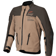 Alpinestars AMT-8 Stretch Drystar XF motorkerékpár kabát barna-khaki motoros kabát