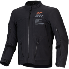 Alpinestars AMT-8 Stretch Drystar XF motorkerékpár kabát fekete motoros kabát