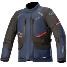 Alpinestars Andes Drystar motoros kabát sötétkék-fekete-piros motoros kabát