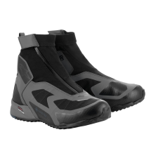 Alpinestars CR-8 Gore-Tex motorkerékpár csizma fekete-szürke-kék motoros csizma