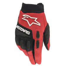 Alpinestars Full Bore 2024 motocross kesztyű piros-fekete motoros kesztyű