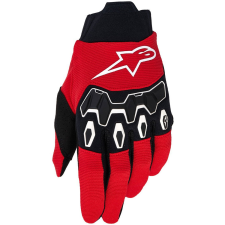 Alpinestars Full Bore V2 motokrossz kesztyű piros-fekete-fehér motoros kesztyű