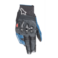 Alpinestars Morph Sport motorkerékpár kesztyű fekete-szürke-kék-piros motoros kesztyű