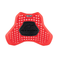 Alpinestars Nucleon Plasma Racing behelyezhető mellkasprotektor piros-fekete protektor