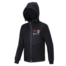 Alpinestars Racer MX Fleece gyerek melegítőfelső fekete motoros kabát