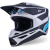 Alpinestars S-M3 Heat motokrossz bukósisak matt ezüst-kék-fekete
