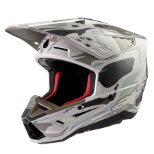 Alpinestars S-M5 Mineral motokrossz bukósisak szürke-zöld camo bukósisak