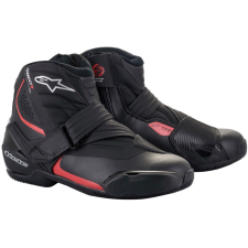 Alpinestars SMX-1 R motoros csizma fekete-piros motoros csizma