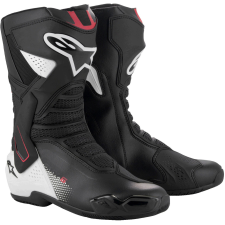 Alpinestars SMX-6 3 motoros csizma fekete-fehér-piros motoros csizma