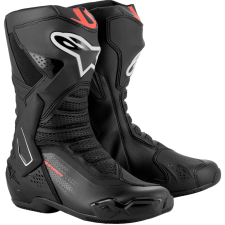 Alpinestars SMX-6 3 motoros csizma fekete-fluo piros motoros csizma