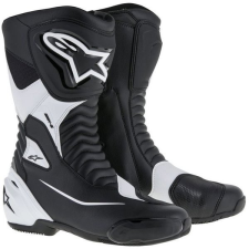 Alpinestars SMX-S, fekete / fehér, 2025, 43 motoros csizma