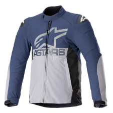 Alpinestars SMX Waterproof motoros kabát sötétkék-szürke motoros kabát