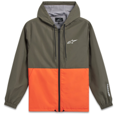 Alpinestars Speeded Windbreaker kabát zöld-narancssárga motoros kabát