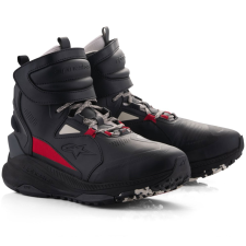 Alpinestars Speedstreet motoros cipő fekete-bézs-piros motoros csizma