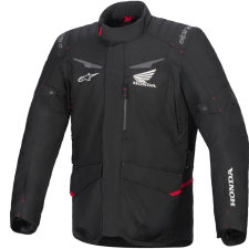 Alpinestars ST-1 Waterproof Honda kollekció motoros kabát fekete-piros motoros kabát